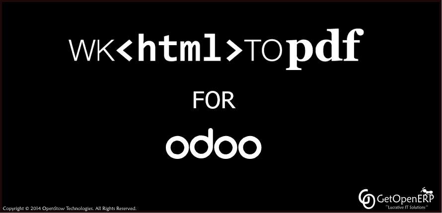 WKHTMLTOPDF for Odoo