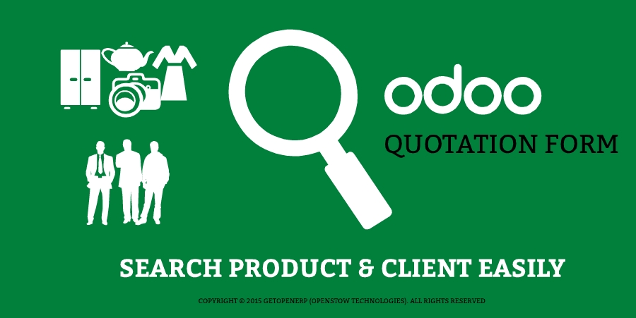 Search Products and Clients By Their Codes in Odoo Quotation Form