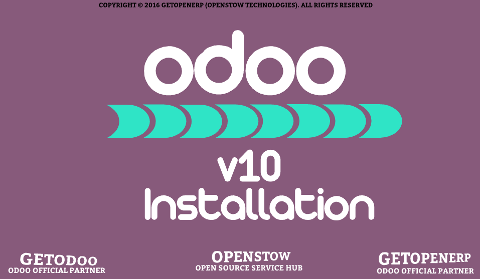 Install Odoo 10 on Ubuntu 16.04 LTS