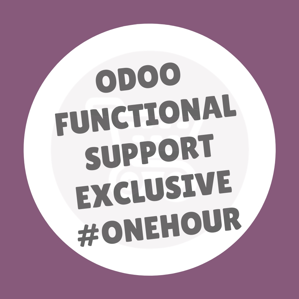 ODOO SUPPORT PACK 1HRS